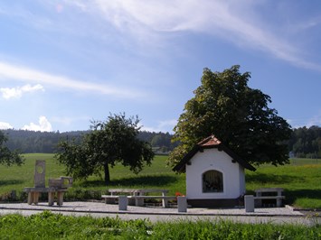 Panoramablick Untergriesbach  Highlights beim Ausflugsziel Hannerl Kapelle