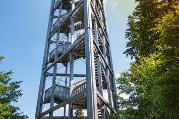 Ausflugsziel: Aussichtsturm mit Blick ins Innviertel,, Mostviertel, Zentralraum - Erlebnisberg Luisenhöhe