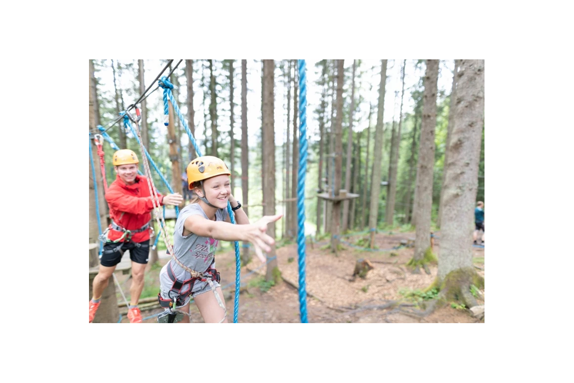 Ausflugsziel: Hochseilgarten am Gleinkersee