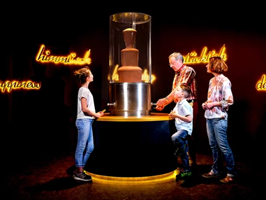 Ausflugsziel: Schokobrunnen Chocoversum - CHOCOVERSUM
