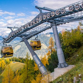 Ausflugsziel: Gipfelbahn Hochwurzen - 10er Gondeln - Gipfelbahn Hochwurzen