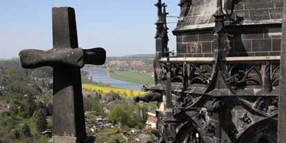 Ausflug mit Kindern - Stolpen - Tolle AUssicht bei unserer Turmführung - Meißner Dom