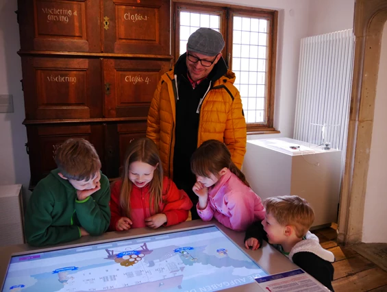 Ausflugsziel: Auf der Burg Vischering ist es für Groß und Klein spannend. - Burg Vischering