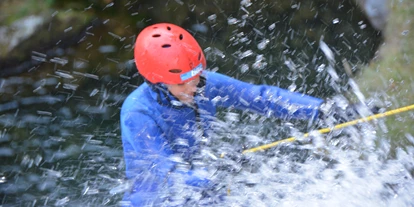 Trip with children - St. Wolfgang im Salzkammergut - Canyoning Abseilen - BAC - Best Adventure Company