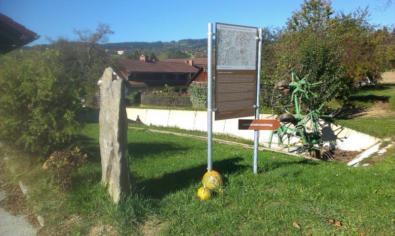 Ausflugsziel: Startpunkt des Lochsteinwanderweges beim Mostgut "Kuchlbauer" - Lochsteinweg Vorau