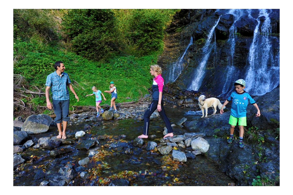 Ausflugsziel: Wasserfall in Hart im Zillertal - Naturerlebnisweg Hart im Zillertal