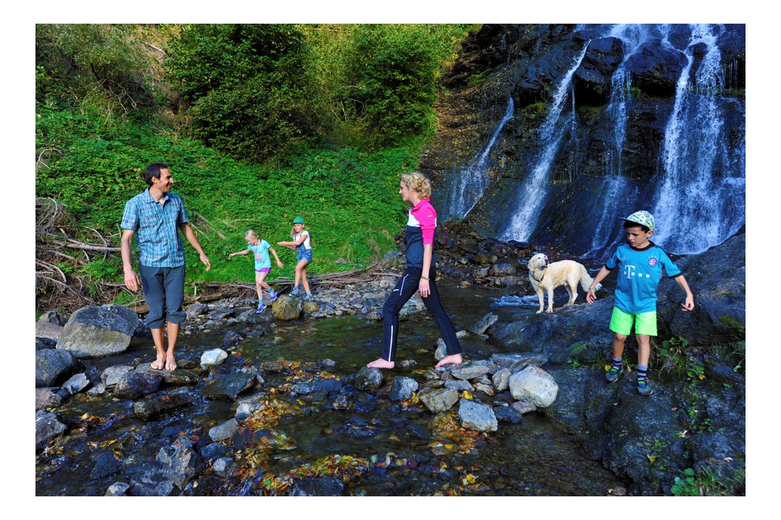 Ausflugsziel: Wasserfall in Hart im Zillertal - Naturerlebnisweg Hart im Zillertal