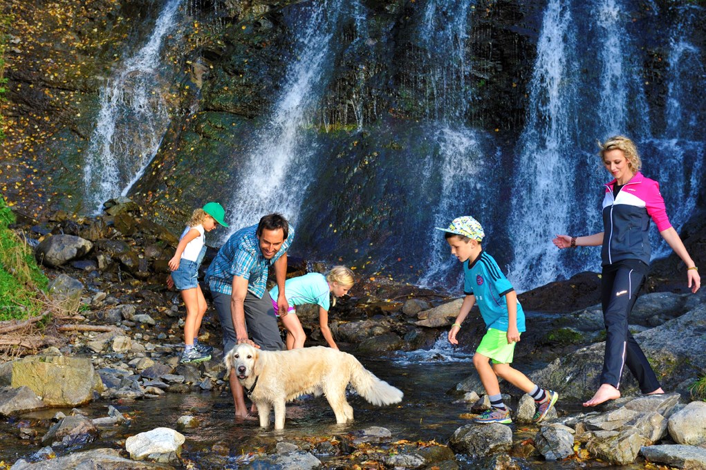 Ausflugsziel: Schleierwasserfall Hart im Zillertal Vogellehrpfad - Vogellehrpfad Hart im Zillertal