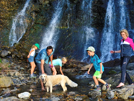 Ausflugsziel: Schleierwasserfall Hart im Zillertal Vogellehrpfad - Vogellehrpfad Hart im Zillertal