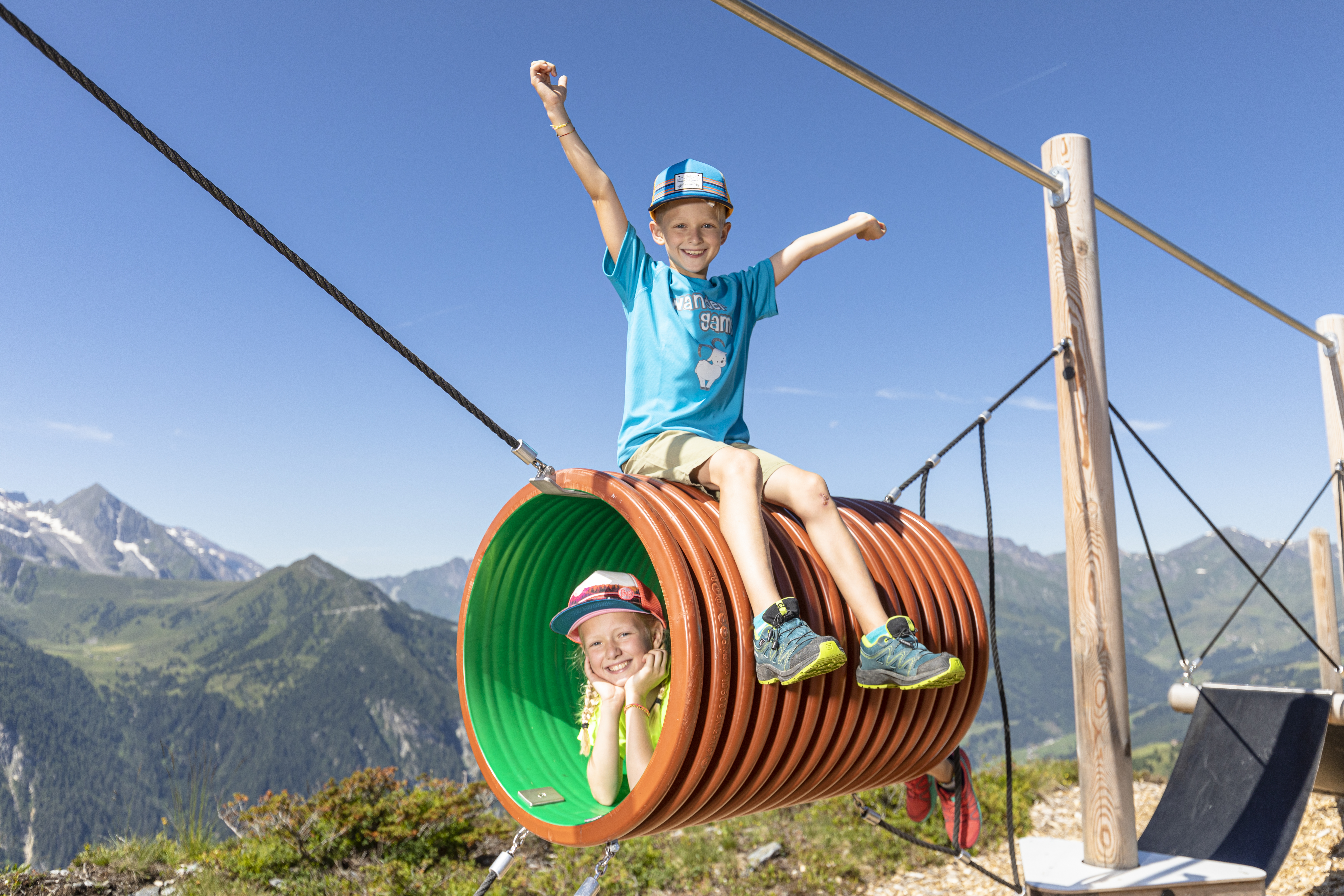 Reis met kinderen - Alter der Kinder: Jugendliche - Tirol - © Archiv TVB Tux-Finkenberg
Pepis Kinderland Freude - Pepis Kinderland