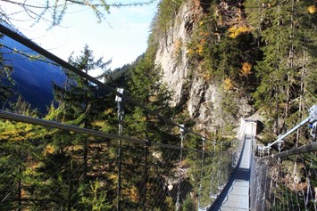 Ausflugsziel: Hängebrücke - Alpinsteig durch die Höll - Wilde Wasser