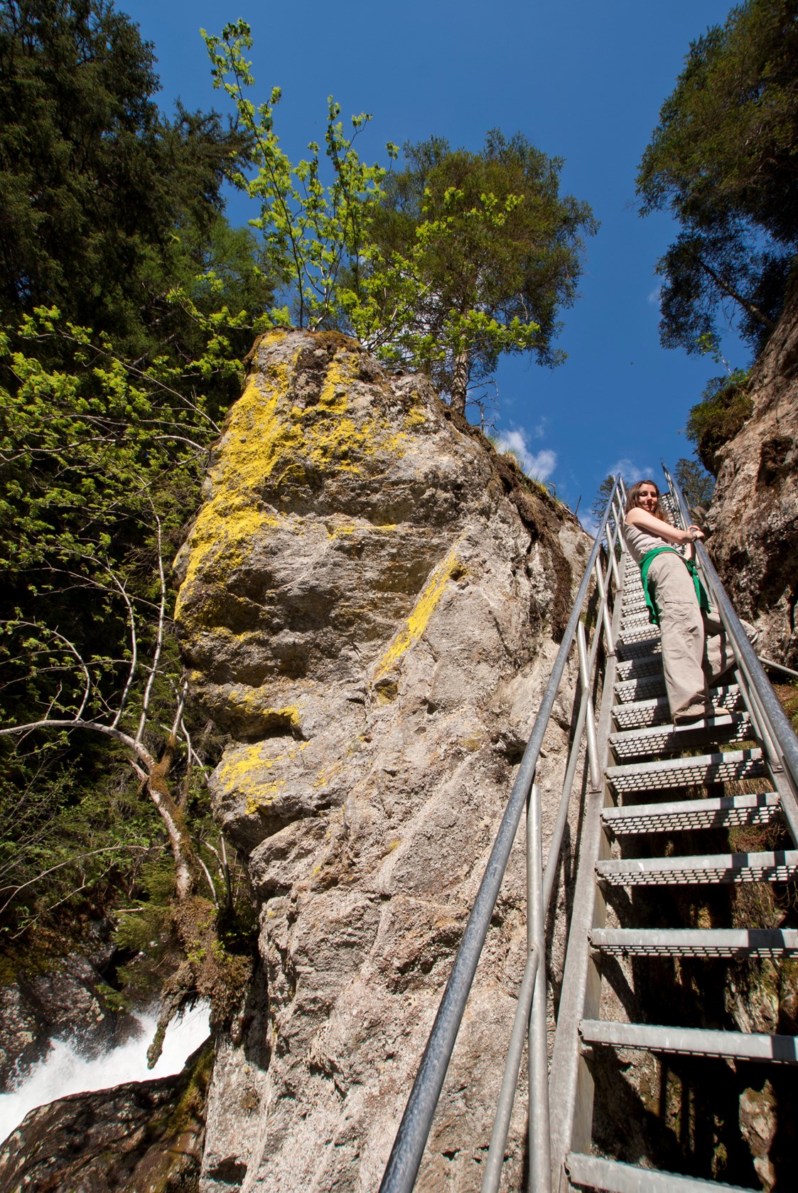 Ausflugsziel: Stahltreppen führen Dich bis zum Riesachsee - Alpinsteig durch die Höll - Wilde Wasser
