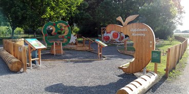 Ausflug mit Kindern - Ötztal - Spielplatz Haiminger Apfelmeile - Haiming Apfelmeile 