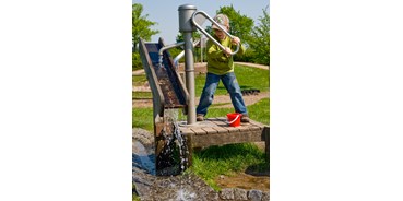 Ausflug mit Kindern - Themenschwerpunkt: Bewegung - Mittelweser - Wassererlebnisspielplatz Bruchhausen-Vilsen
