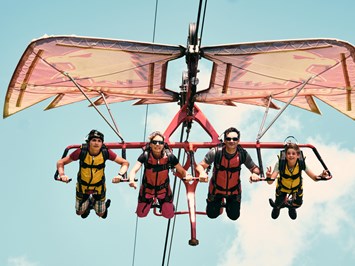 Sommer-Funpark Fiss Highlights beim Ausflugsziel Fisser Flieger