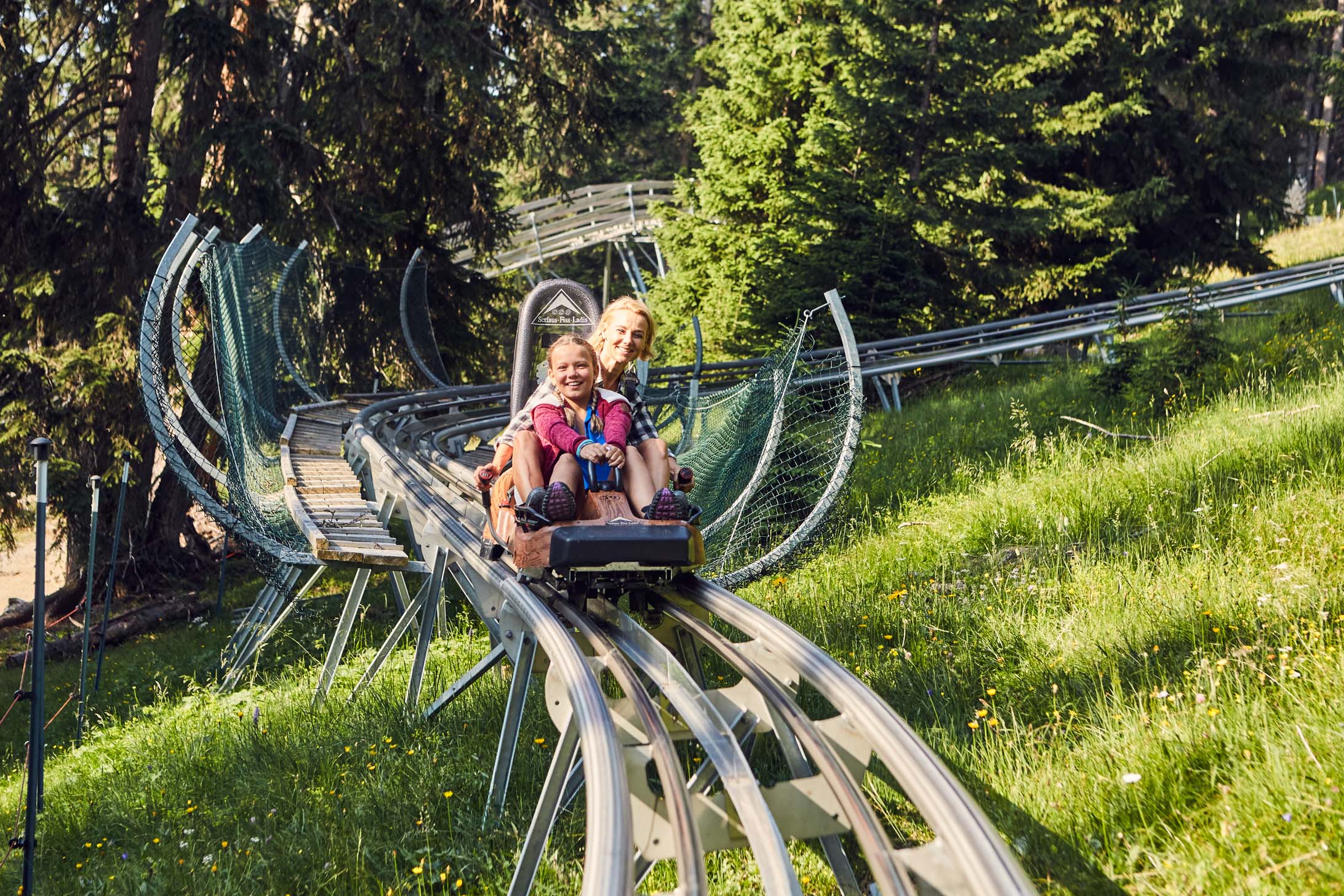 Familien Coaster Schneisenfeger Ausflugsziel Tipp in Serfaus Tirol