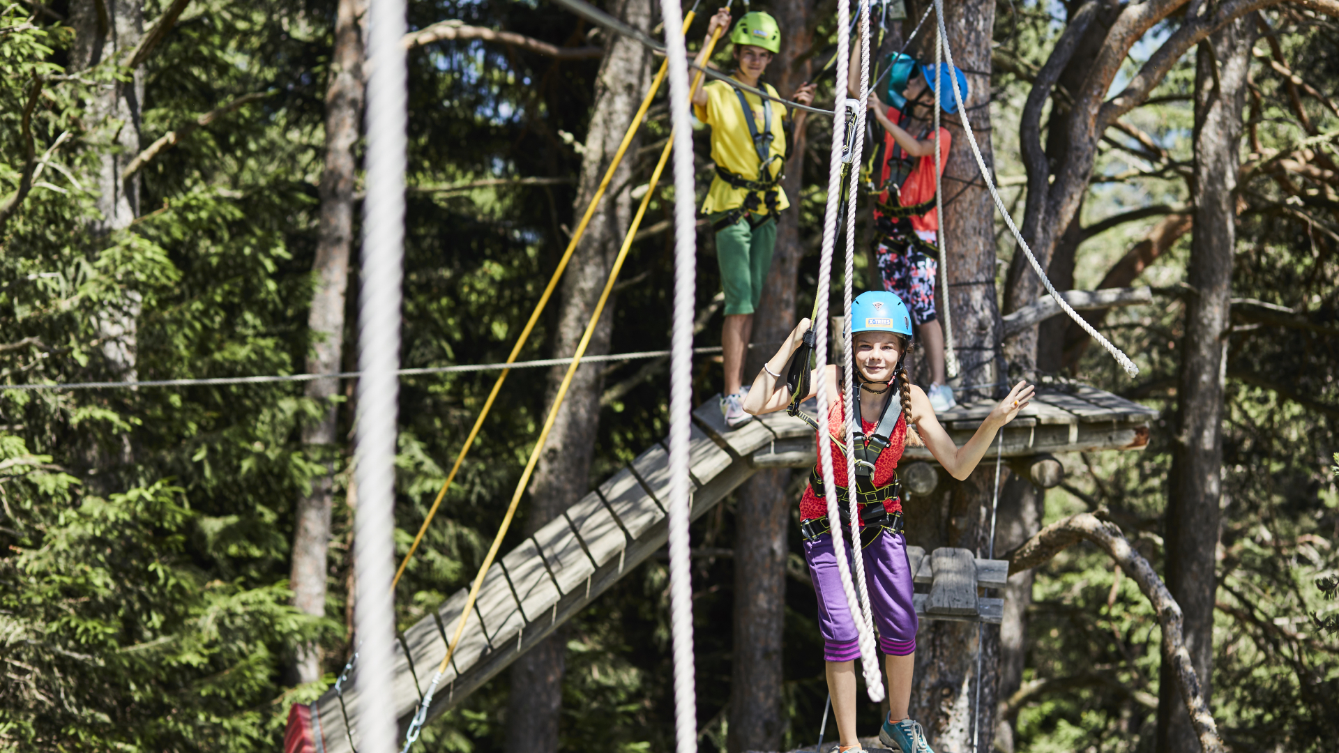 Ausflug mit Kindern - Themenschwerpunkt: Abenteuer - Österreich - X-Trees Waldseilpark