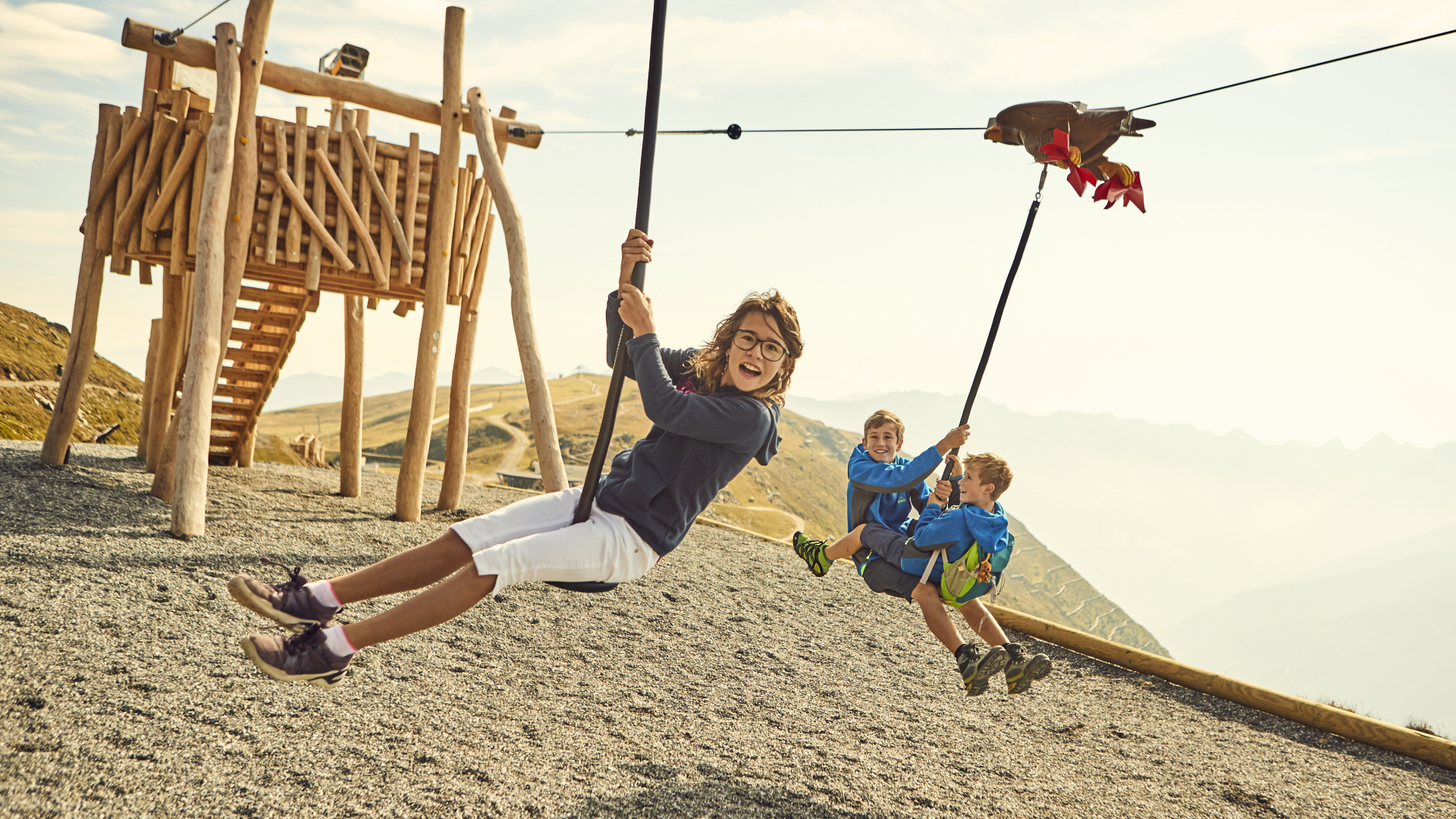 Reis met kinderen - Alter der Kinder: Jugendliche - Tirol - Kinder-Bergwerk in Fiss - Kinder-Bergwerk & Goldener-Mann-Weg