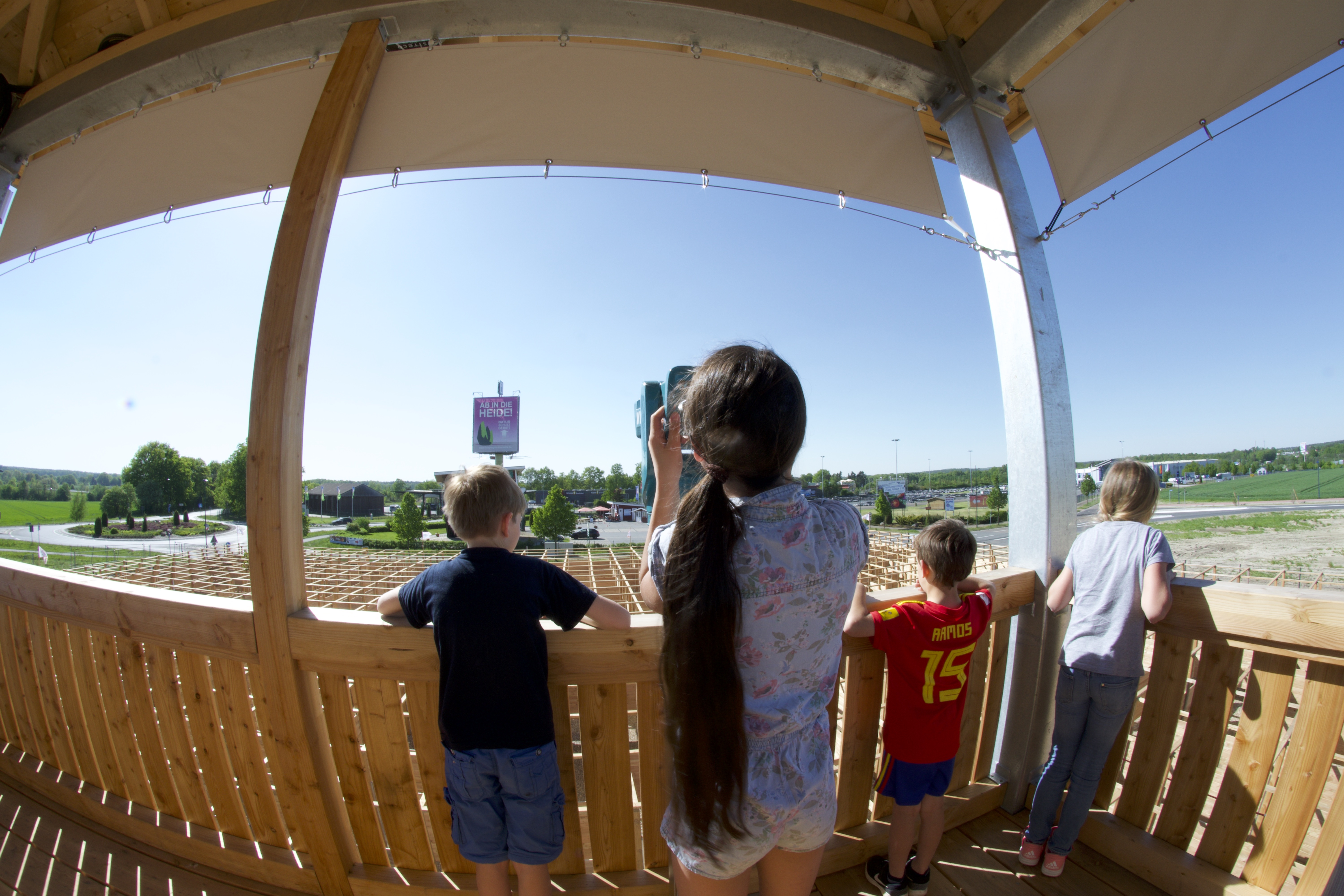 Ausflug mit Kindern - Lüneburger Heide - Abenteuerlabyrinth