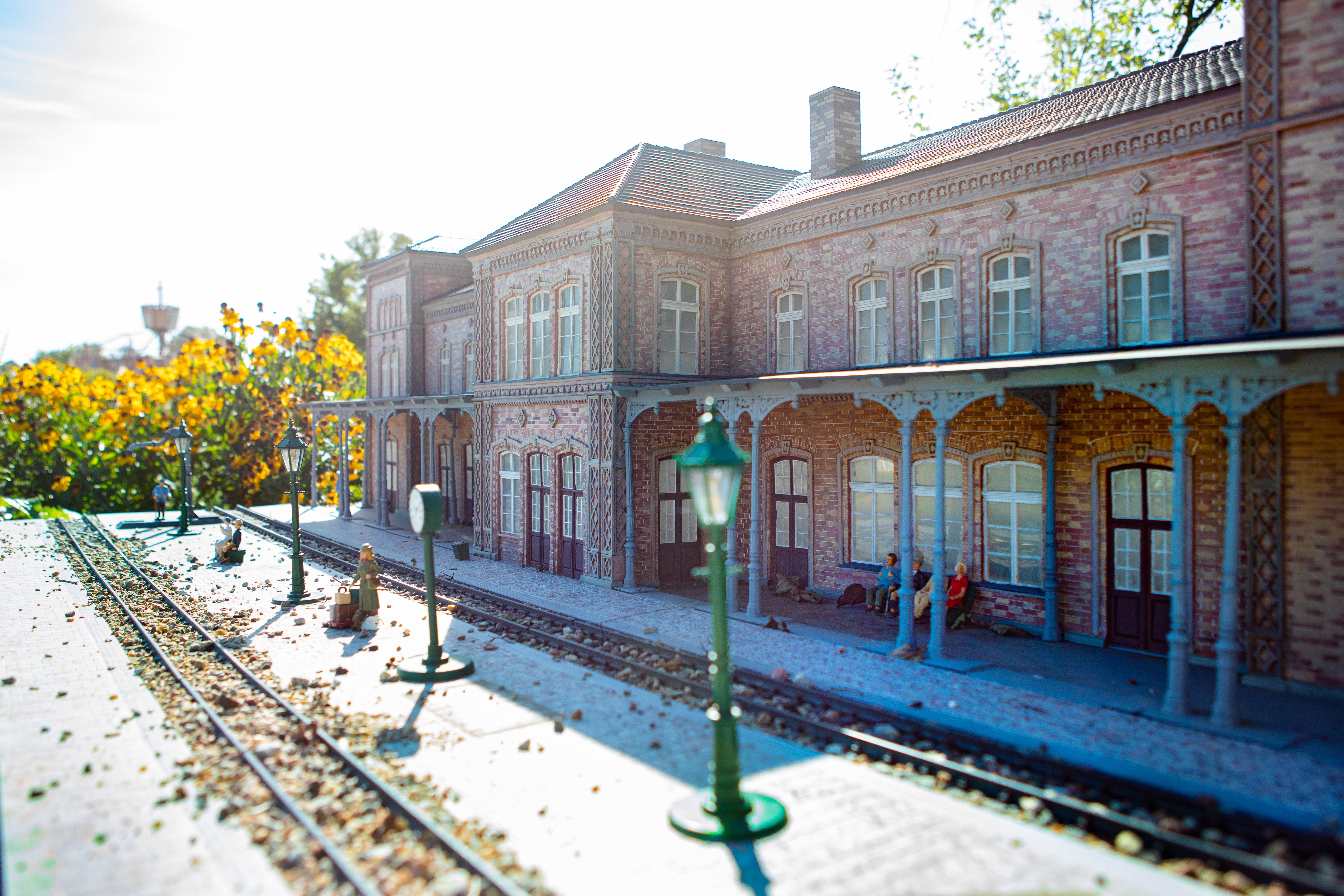 Viaggio con bambini - Meclemburgo-Pomerania Occidentale - Modell Bahnhof im minimare  - minimare Entdeckerpark