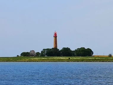 Ausflugsziel: © Lina Rotte - Leuchtturm Flügge auf Fehmarn