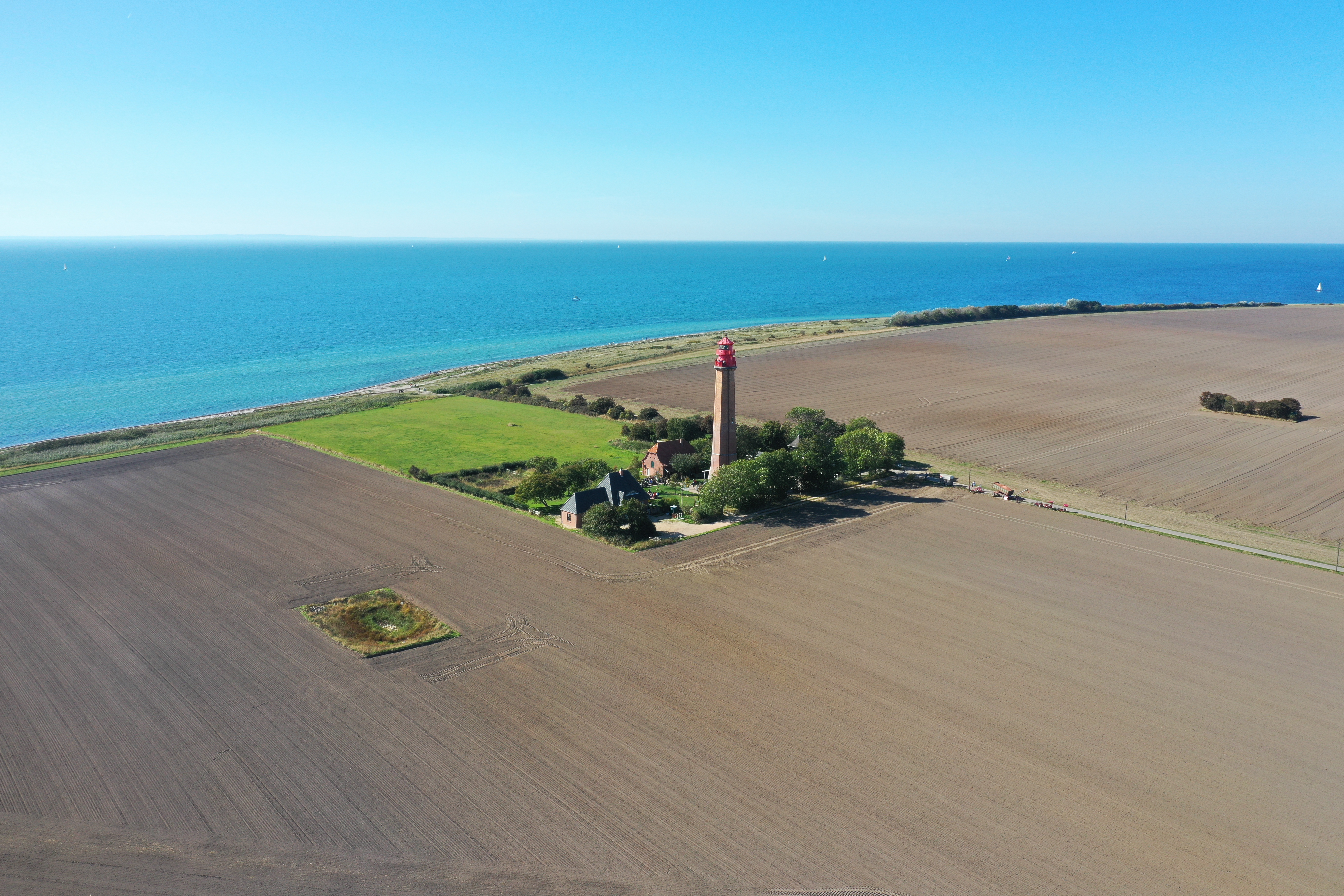 Ausflugsziel: Leuchtturm Flügge auf Fehmarn