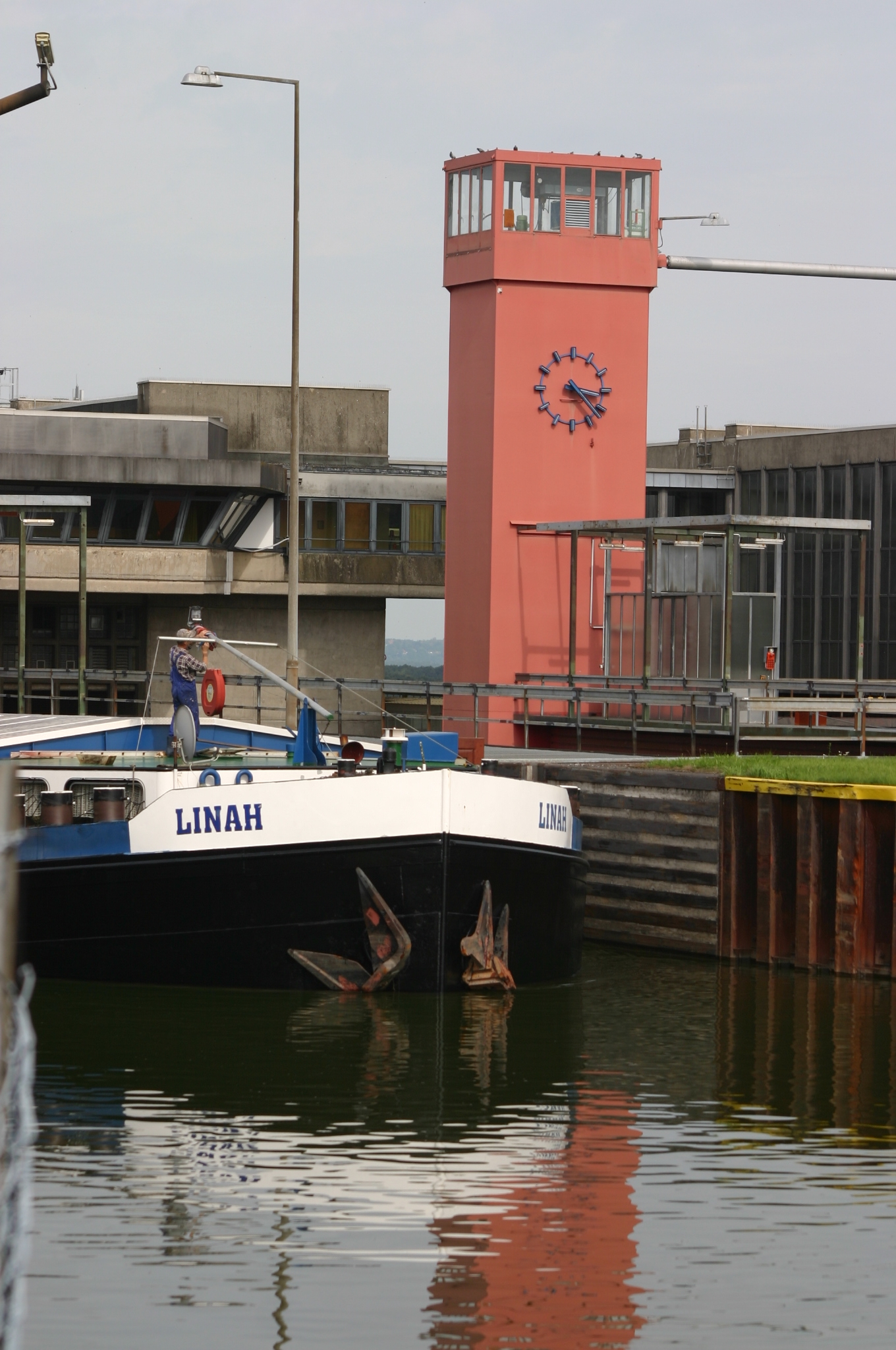 Voyage avec des enfants - Wickeltisch - Allemagne - Schiffshebewerk Scharnebeck