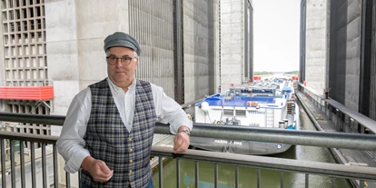 Viaggio con bambini - Flusslandschaft Elbe - Schiffshebewerk Scharnebeck