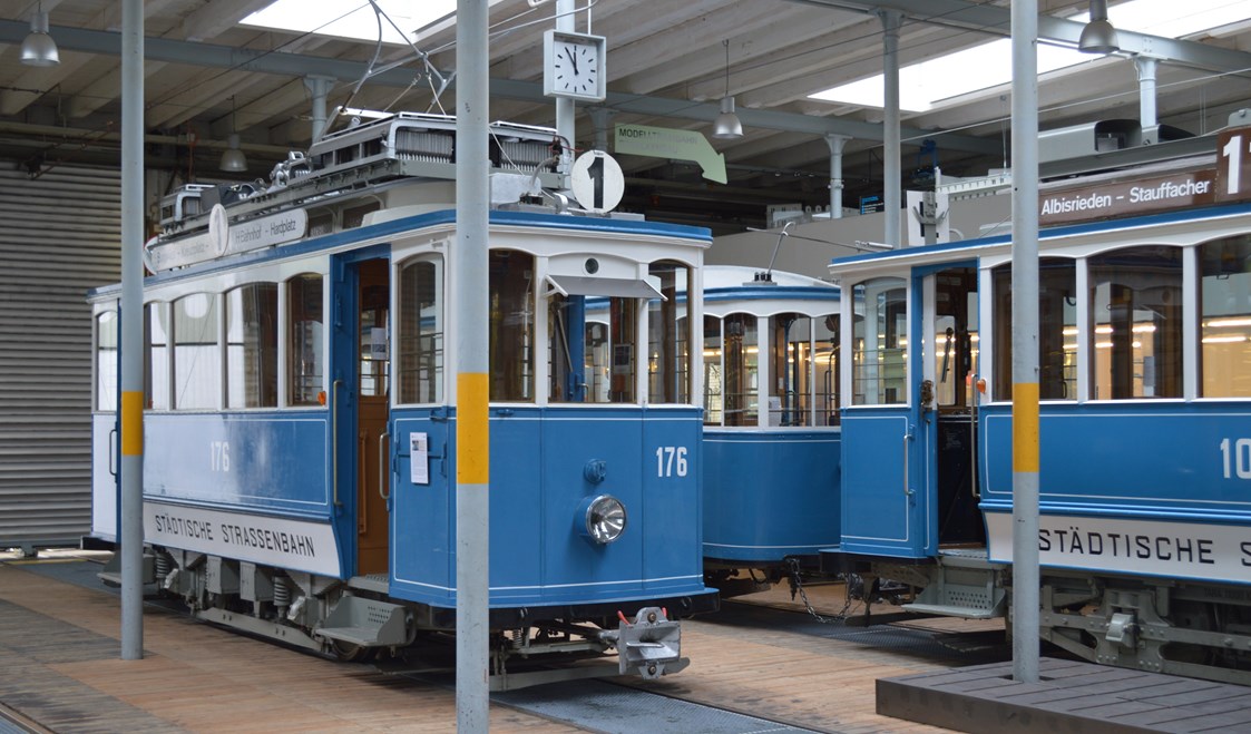 Ausflugsziel: Tram-Museum in Zürich