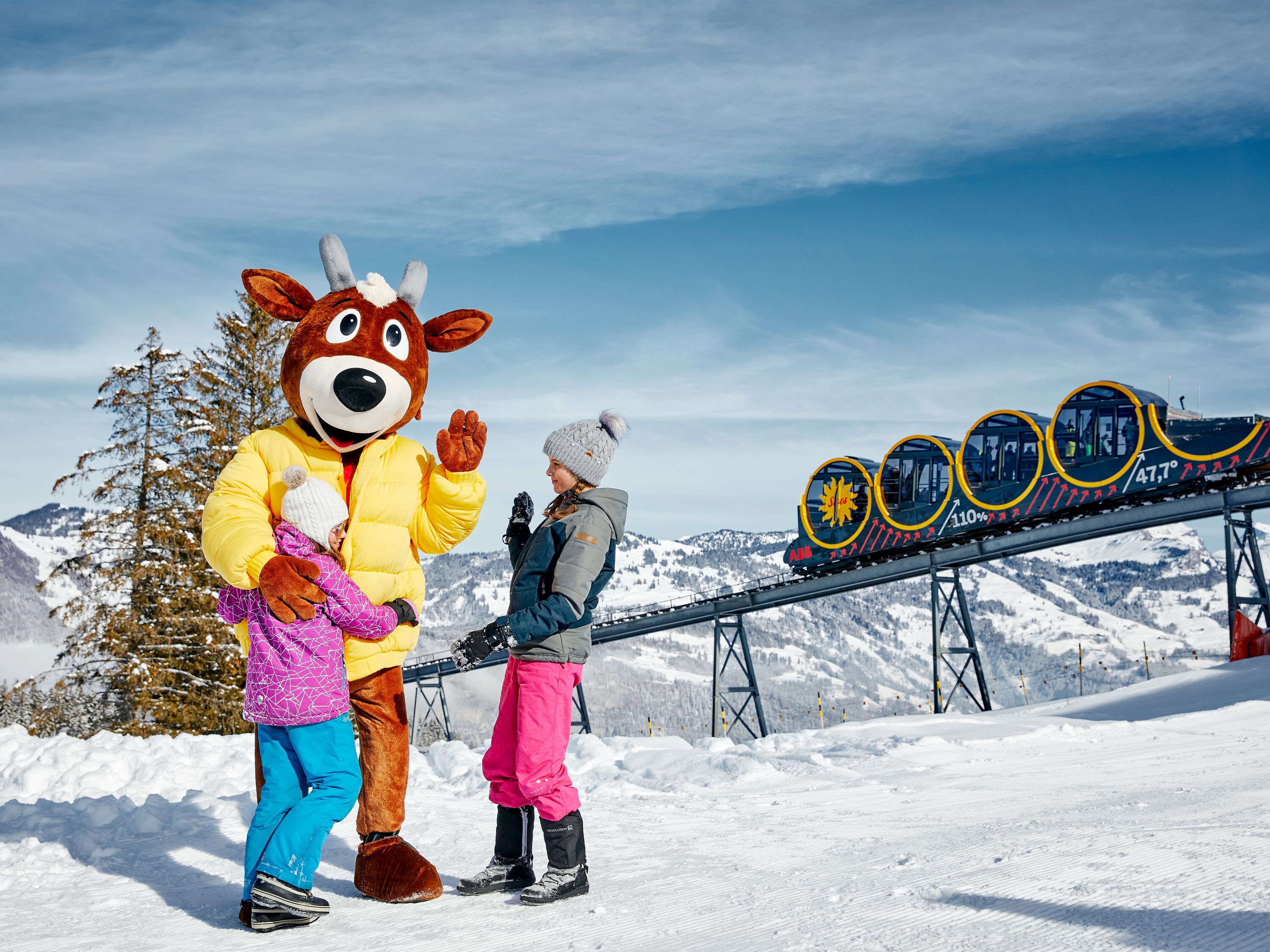 Ausflugsziel: Stoos – die steilste Standseilbahn der Welt