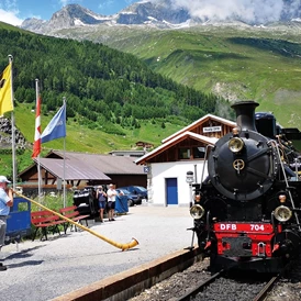 Ausflugsziel: Dampfbahn Furka Bergstrecke