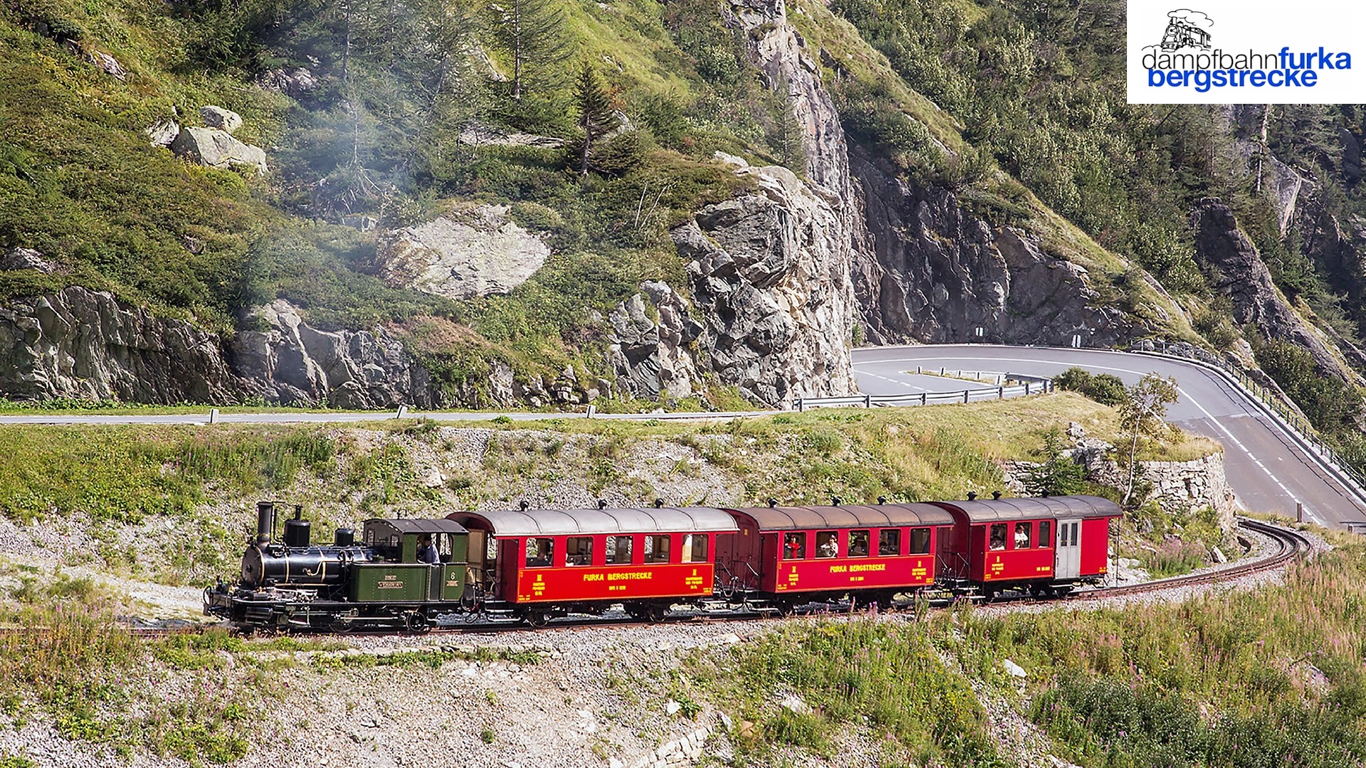 Ausflugsziel: Dampfbahn Furka Bergstrecke