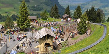 Ausflug mit Kindern - Alter der Kinder: über 10 Jahre - Nidwalden - unser einzigartiger fünf Stern Hexenspielplatz - Abenteuerspielplatz Wirzweli