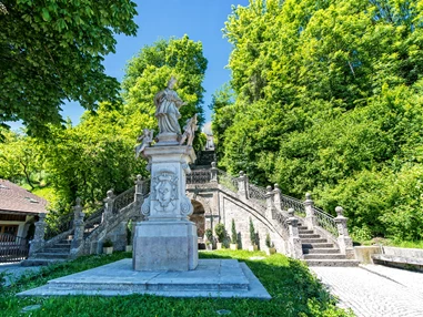 Ausflugsziel: Zwei-Städte-Rundweg in Oberndorf bei Sbg.
