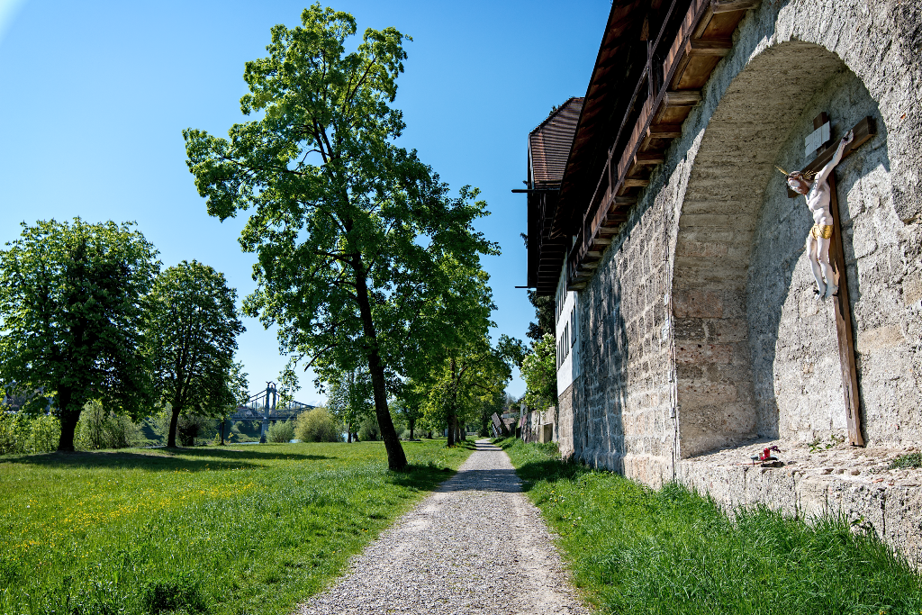 Ausflugsziel: Zwei-Städte-Rundweg in Oberndorf bei Sbg.