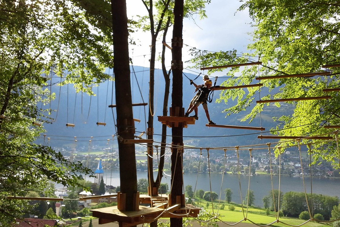 Ausflugsziel: Kletterwald Ossiacher See mit mehr als 150 Übungen! - Kletterwald Ossiacher See