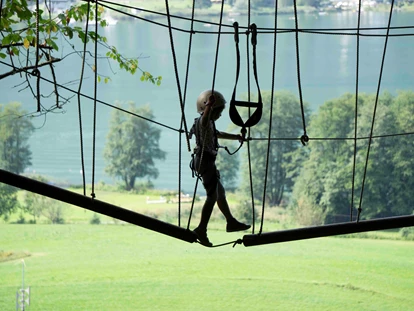 Ausflug mit Kindern - Reauz - Kletterwald Ossiacher See - Spektakuläre Aussicht auf See und Berge! - Kletterwald Ossiacher See