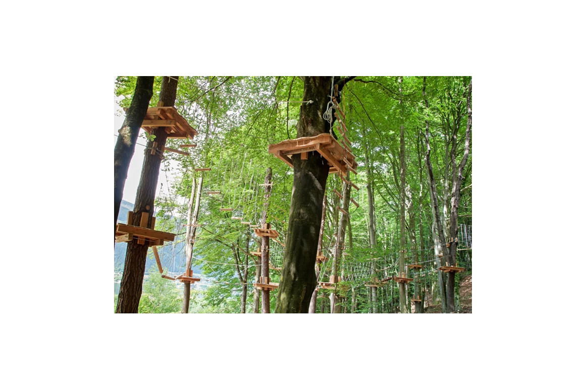 Ausflugsziel: Kletterwald Ossiacher See - Von einfach bis schwer ist für alle was dabei! - Kletterwald Ossiacher See