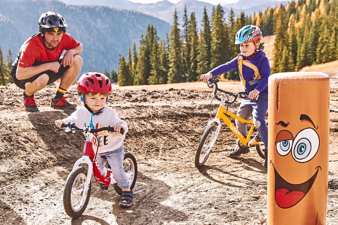 Ausflugsziel: Die Bike Area ist auch für Kids mit einem Laufrad geeignet - Bikepark Schladming