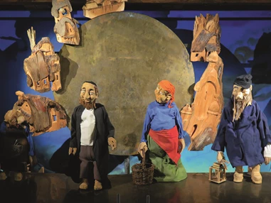 Ausflugsziel: Ausstellung Chelm
Ein Dorf in dem die Weisen Narren sind und die Narren weise sind.
Figurentheater Fährbetrieb, Herisau - Figurentheater Museum