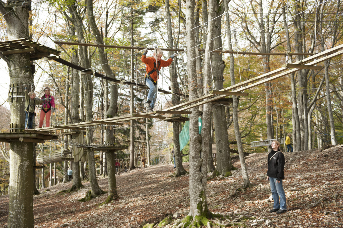 Ausflugsziel: Seilpark Balmberg