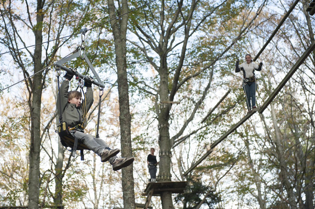 Ausflugsziel: Seilpark Balmberg