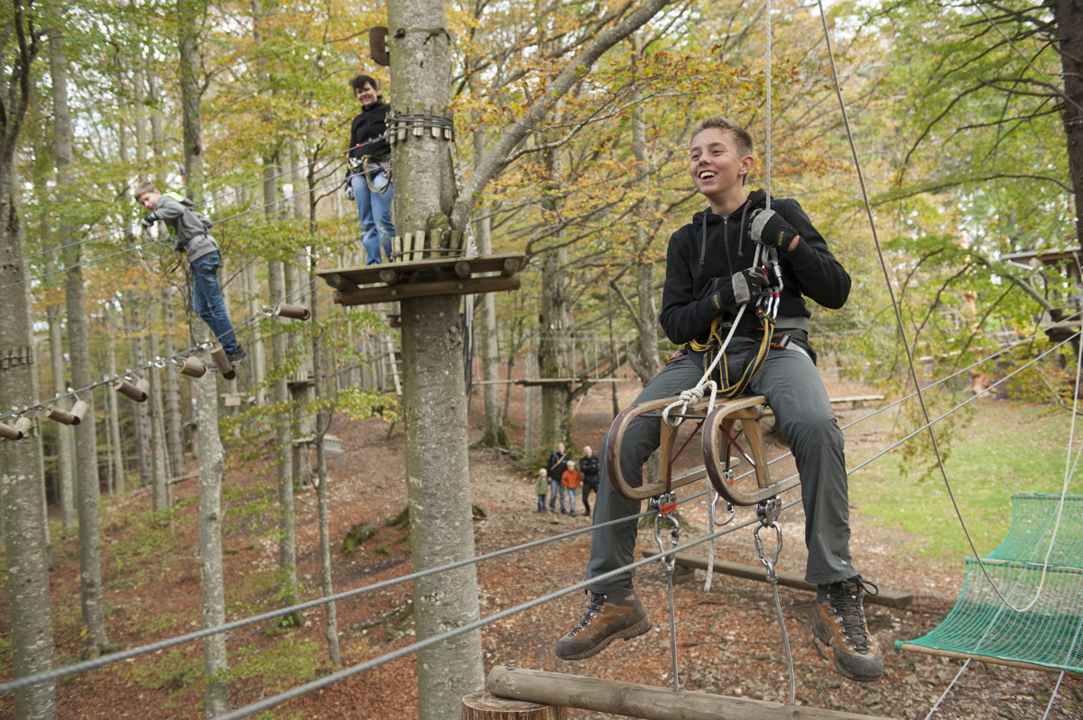 Ausflugsziel: Seilpark Balmberg