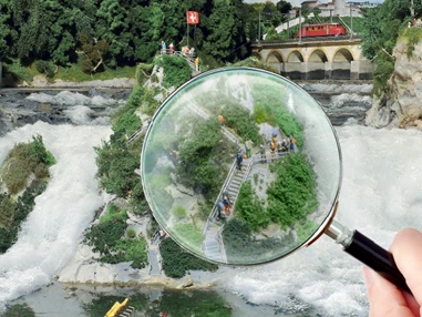 Ausflugsziel: Smilestones Miniaturwelt am Rheinfall