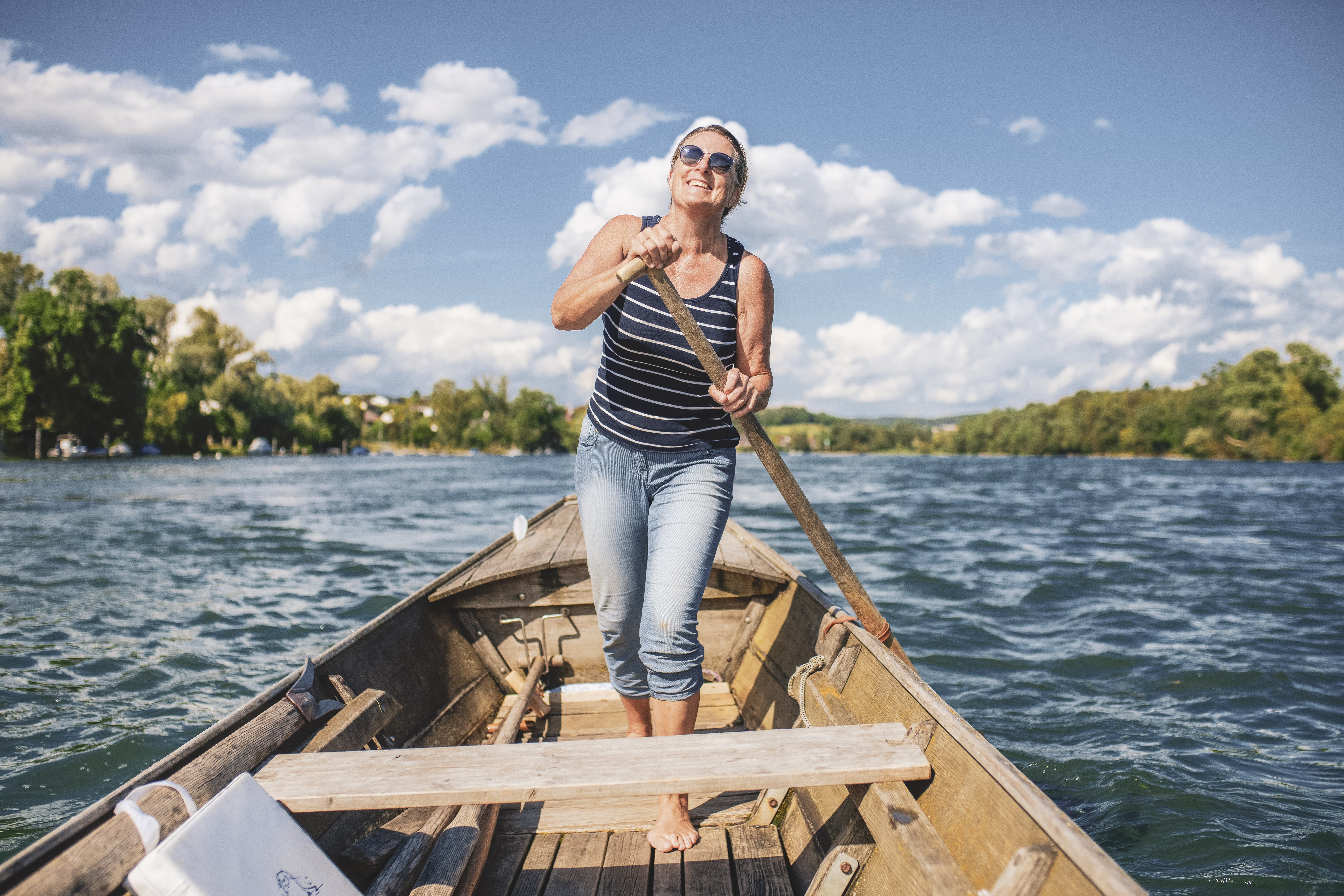 Ausflugsziel: Weidlingsfahrt auf dem Rhein