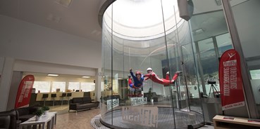 Ausflug mit Kindern - Vercorin - RealFly Indoor Skydiving