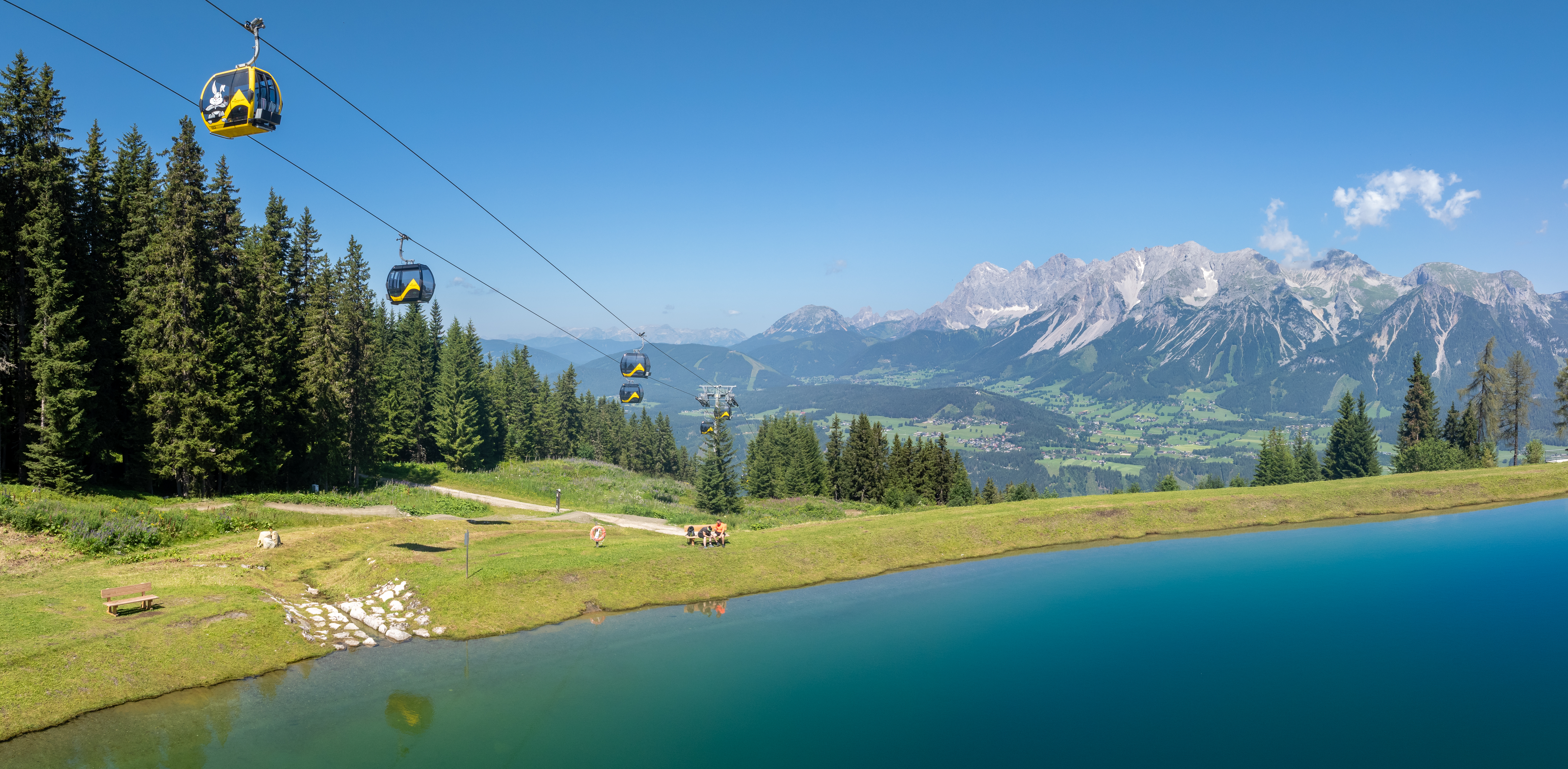 Trip with children - Alter der Kinder: 2 bis 4 Jahre - Strobl - Planai Seilbahn