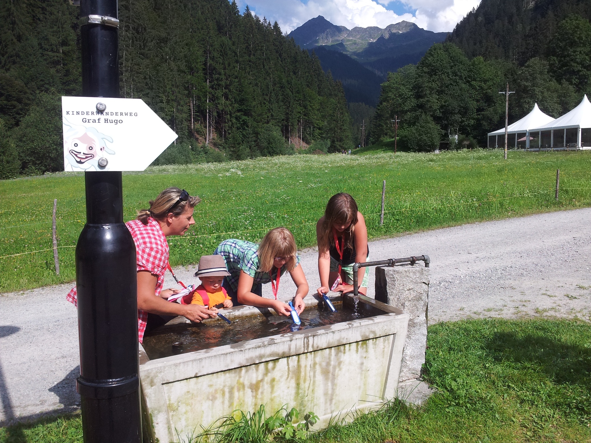 Ausflugsziel: Familienwanderungen (teils Kinderwagentauglich) am Kristberg und im Silbertal - Kinderwagentaugliche Wanderwege im Silbertal im Montafon