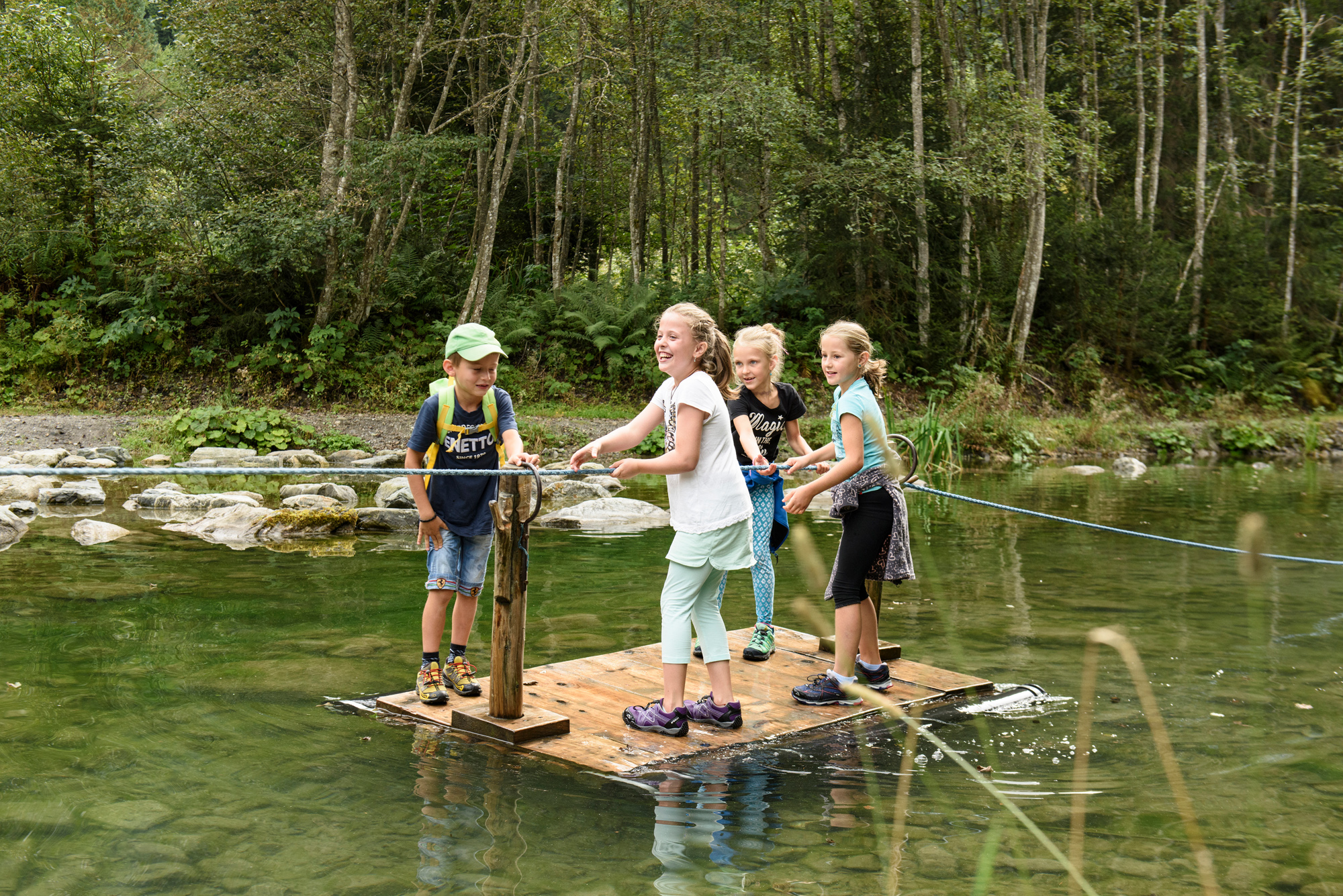 Ausflugsziel: Familienwanderungen (teils Kinderwagentauglich) am Kristberg und im Silbertal - Kinderwagentaugliche Wanderwege im Silbertal im Montafon