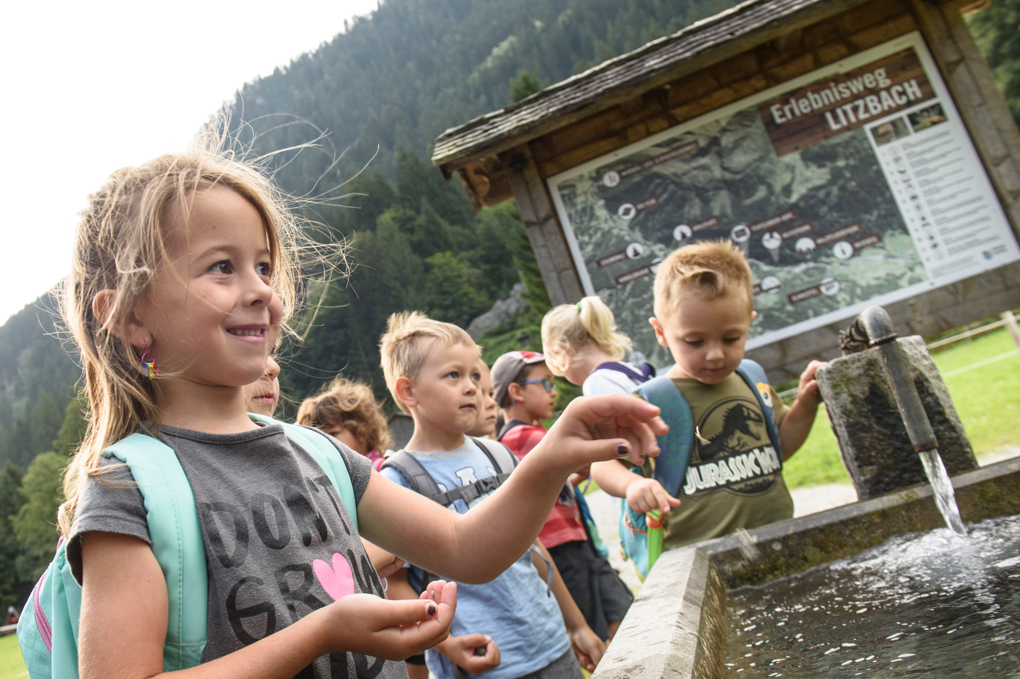 Ausflugsziel: Familienwanderungen (teils Kinderwagentauglich) am Kristberg und im Silbertal - Kinderwagentaugliche Wanderwege im Silbertal im Montafon